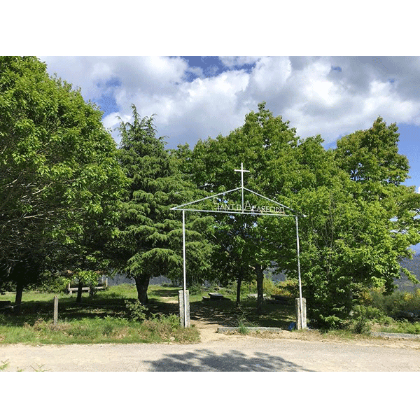 Mirador do Santo Aparecido, en Pazos de Borbén