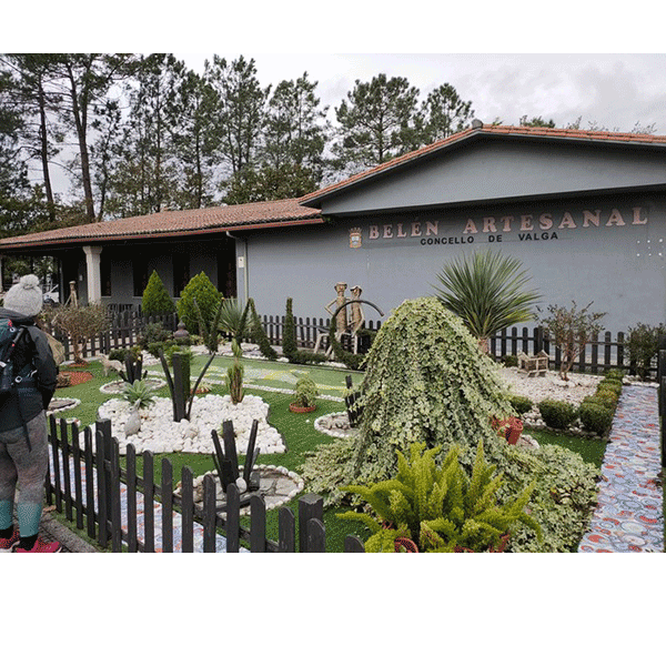 Belén artesanal de Valga