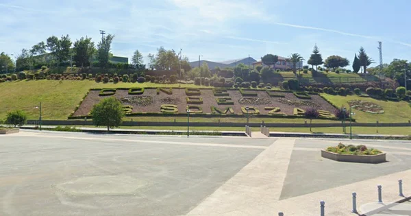Jardín en el Concello de As Somozas
